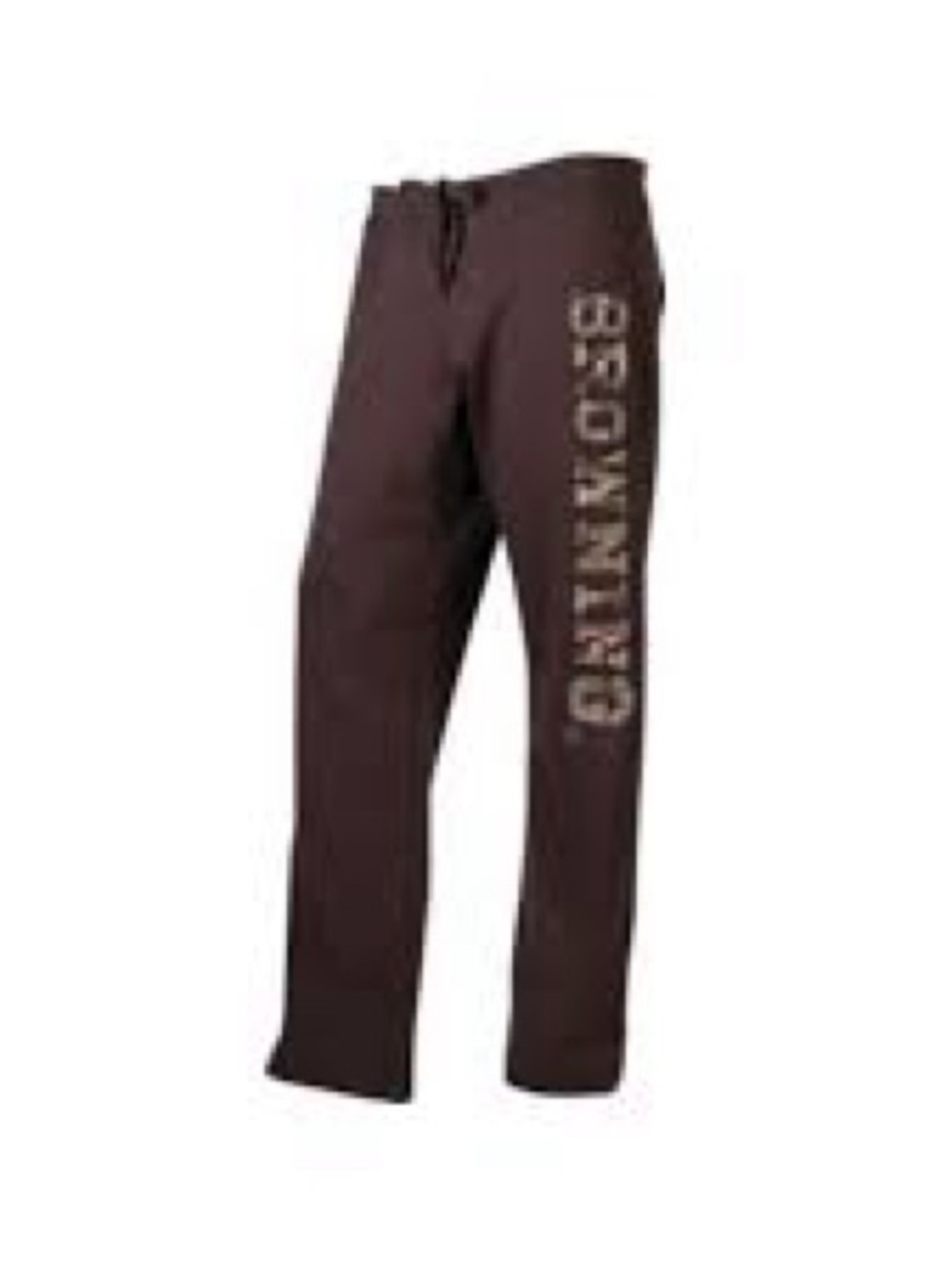 Browning Brown Women's Track Joggers with Camo Patch Side Branding